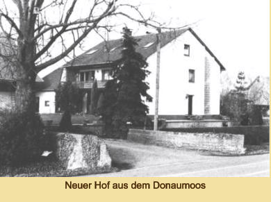 Neuer Hof aus dem Donaumoos